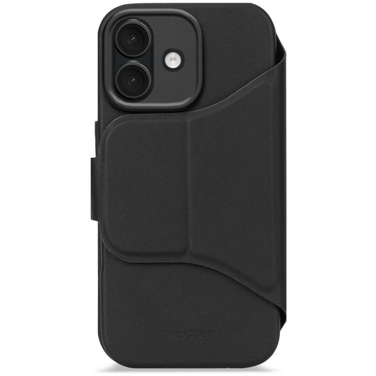 Decoded Lommebokdeksel i silikon med MagSafe til iPhone 17 - Phantom Black