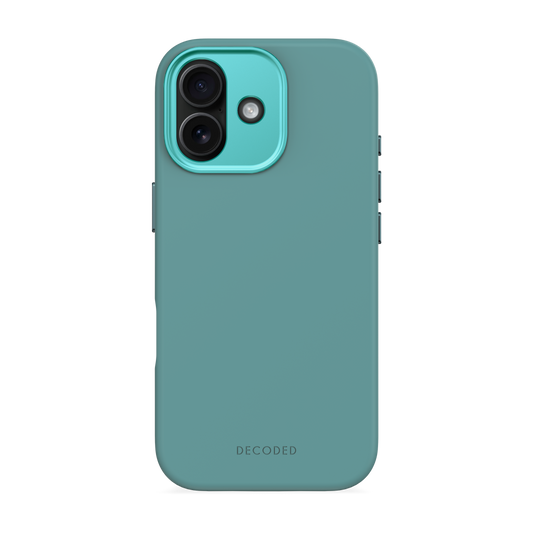 Decoded BackCover MagSafe Silikondeksel til iPhone 17 - Retro Blue