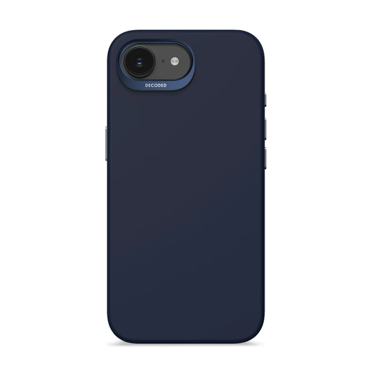 Decoded Backcover Silikondeksel til iPhone 17e/16e - Navy