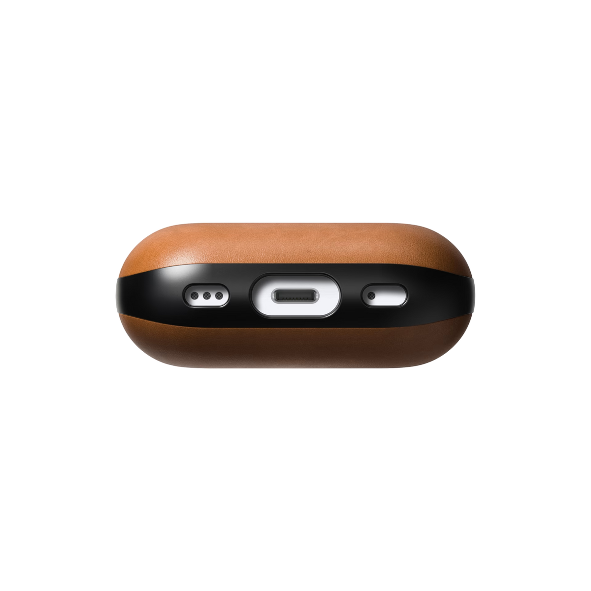 Nomad Modern Leather Deksel til AirPods Pro (2. gen) - Engelsk Tan