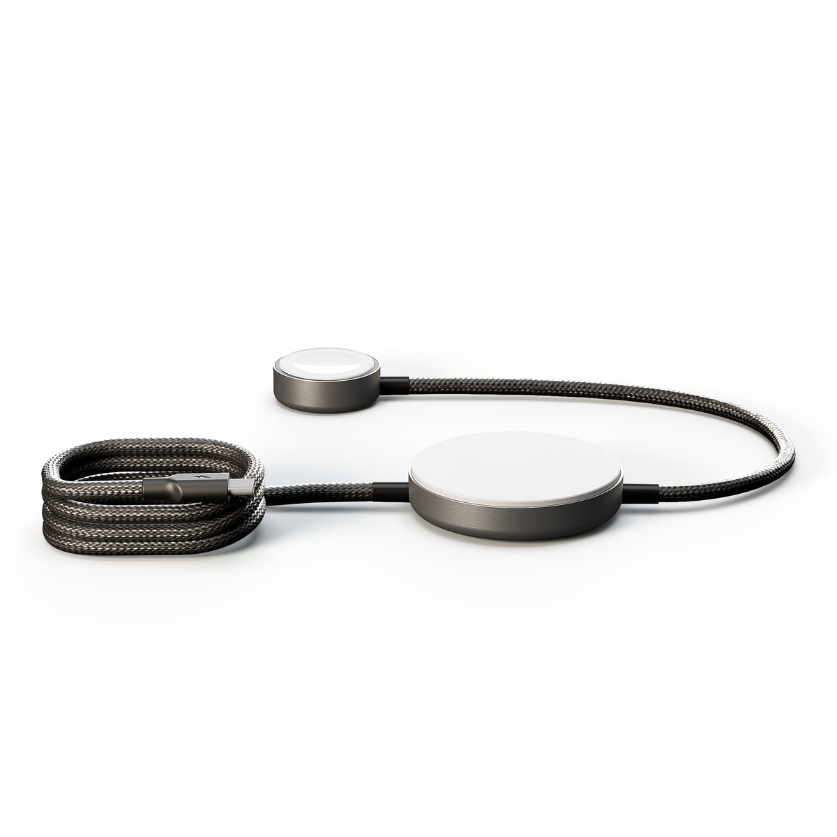 Zens USB-C Ladekabel Pro 2 med Apple Watch-lading - Svart