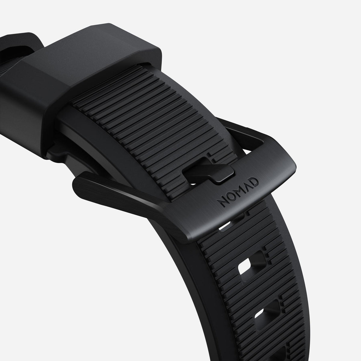 Nomad 42/41 mm Rugged Strap reim - Svart