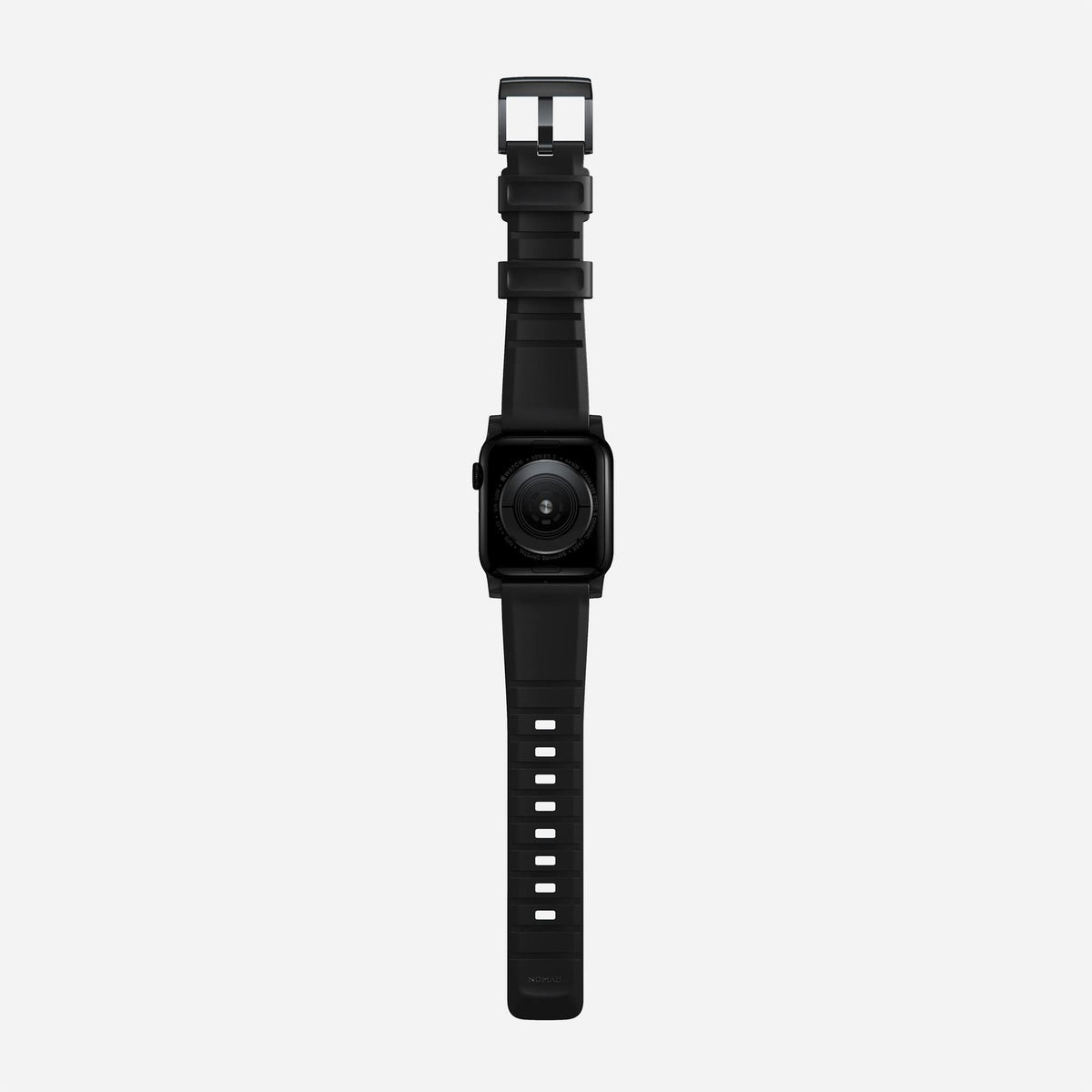 Nomad 42/41 mm Rugged Strap reim - Svart