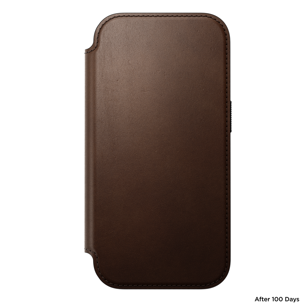 Nomad Lommebokdeksel i skinn med MagSafe til iPhone 18 Pro Max - Brun
