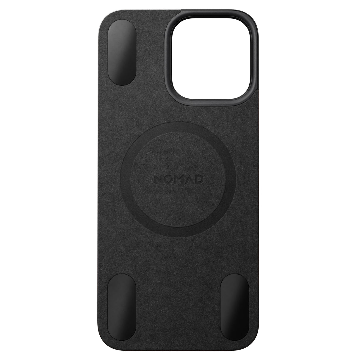 Nomad Magnetic Leather MagSafe Skinndeksel til iPhone 16 Pro Max - Svart