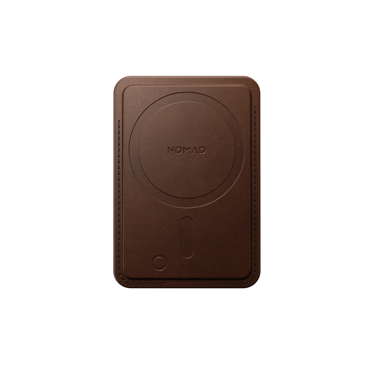 Nomad Leather Mag Kortmappe med FindMy - Brun