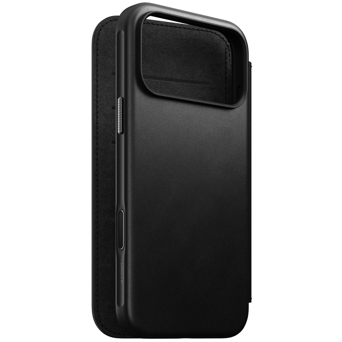 Nomad Modern Folio MagSafe Skinnetui til iPhone 17 Pro Max - Svart