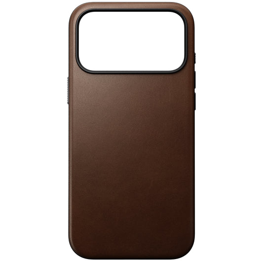 Nomad Modern MagSafe Skinndeksel til iPhone 17 Pro Max - Brun