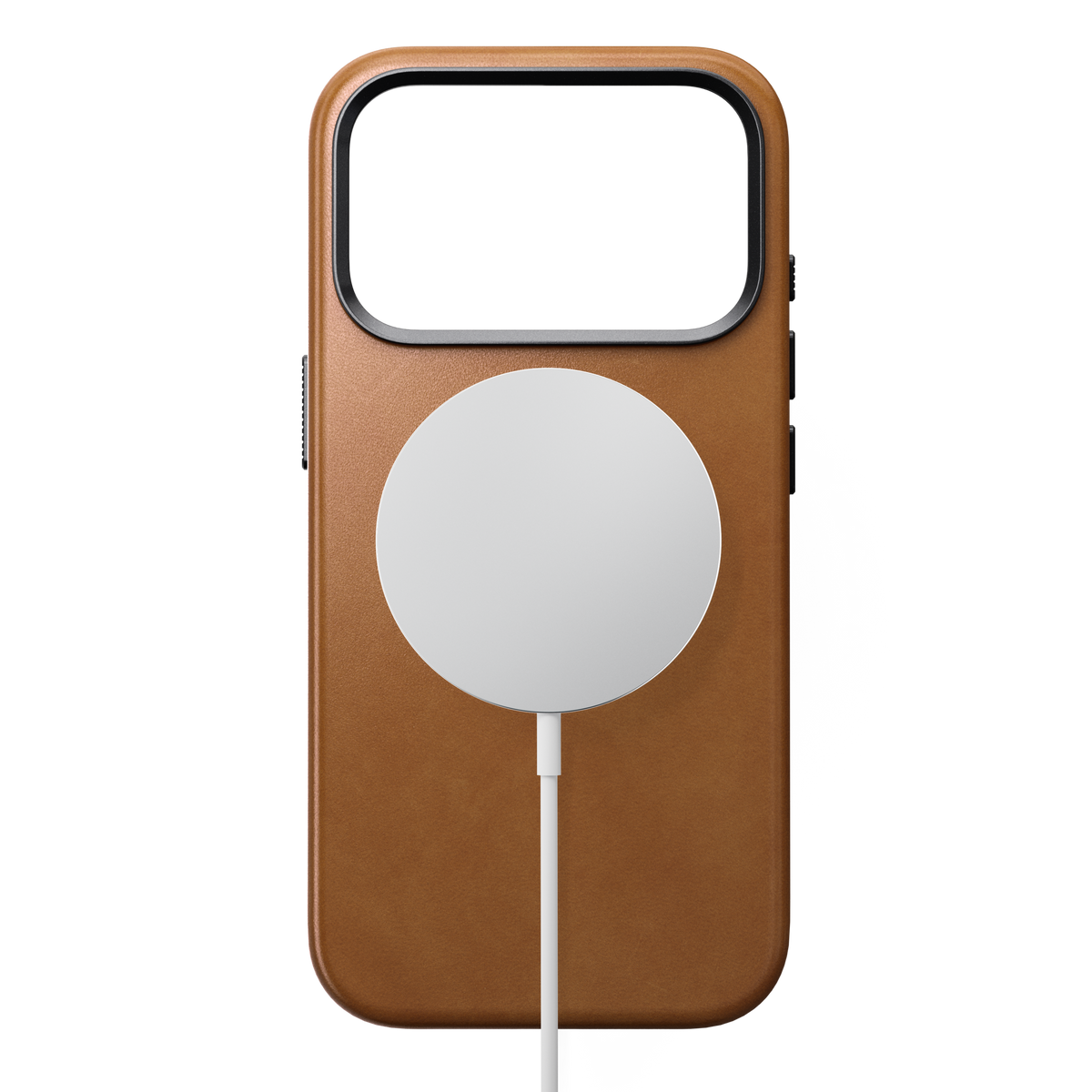 Nomad Traditional MagSafe Skinndeksel til iPhone 18 Pro - Lys brun
