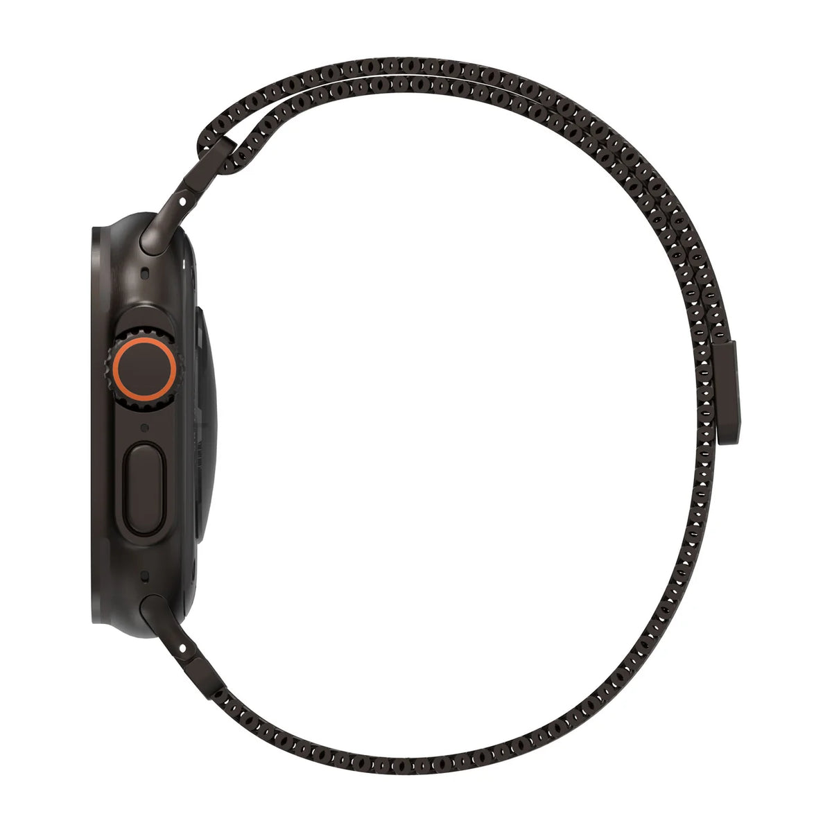 Decoded 49/46 mm Milan Traction Band Reim - Svart