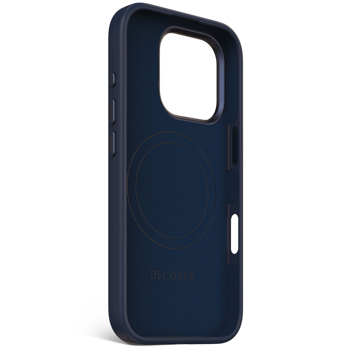 Decoded BackCover MagSafe Silikondeksel til iPhone 16 Pro - Navy