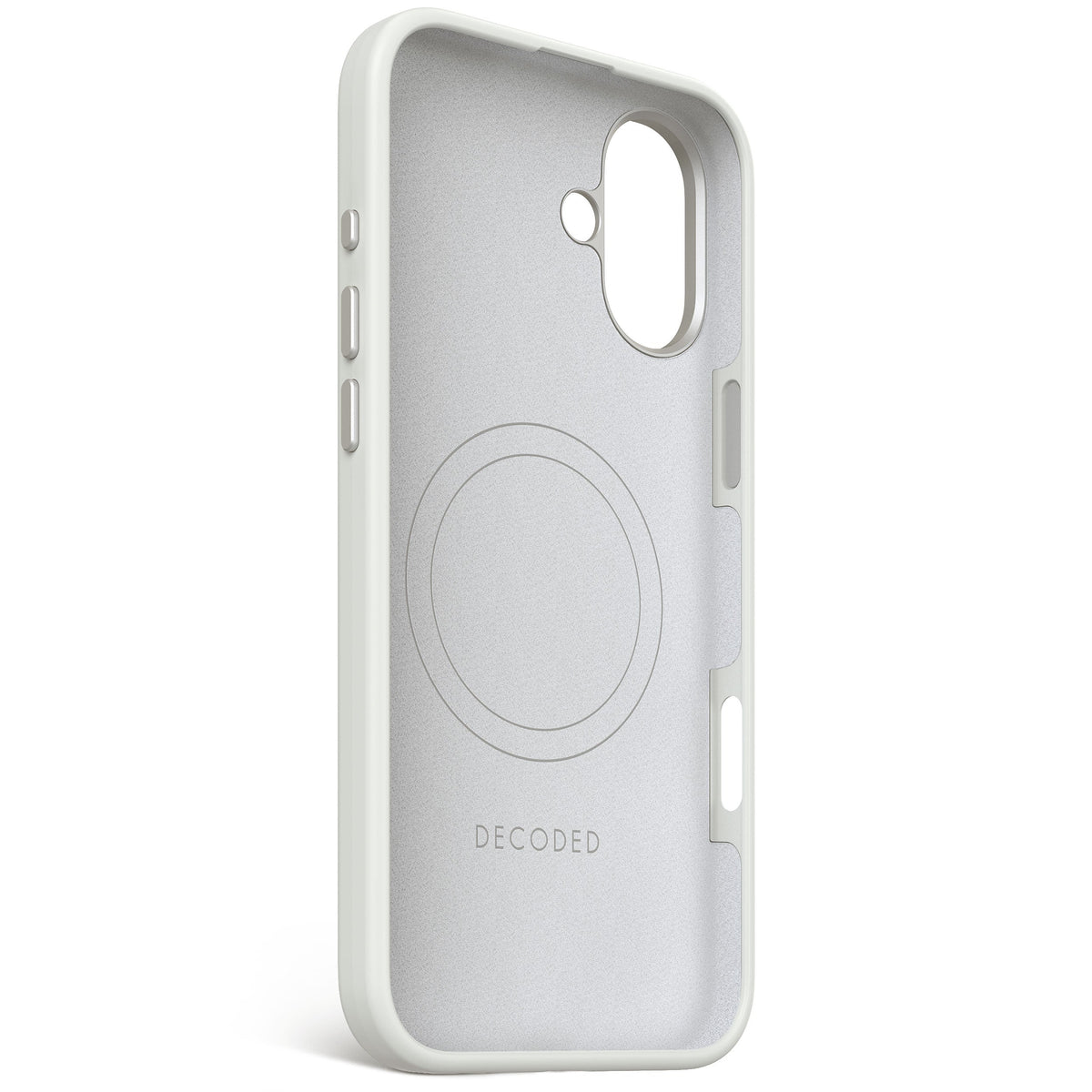 Decoded BackCover MagSafe Silikondeksel til iPhone 16 Plus - Stone Grey