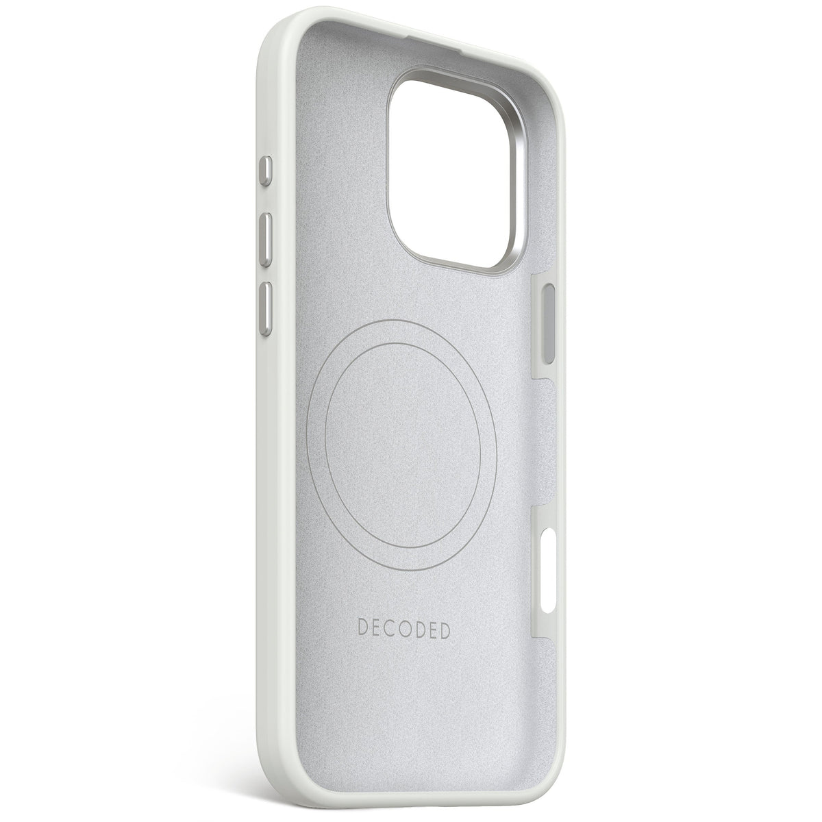 Decoded BackCover MagSafe Silikondeksel til iPhone 16 Pro Max - Stone Grey