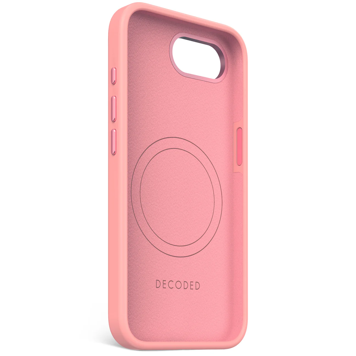 Decoded Backcover Silikondeksel til iPhone 17e/16e - Rosa