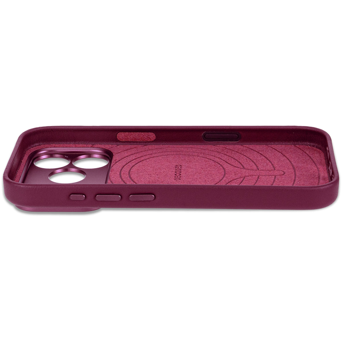 Decoded MagSafe Skinndeksel til iPhone 18 Pro Max - Aubergine