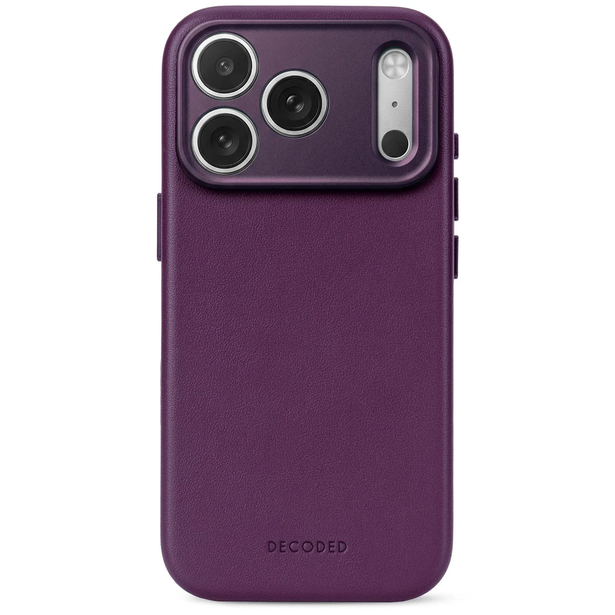 Decoded MagSafe Skinndeksel til iPhone 18 Pro Max - Plum