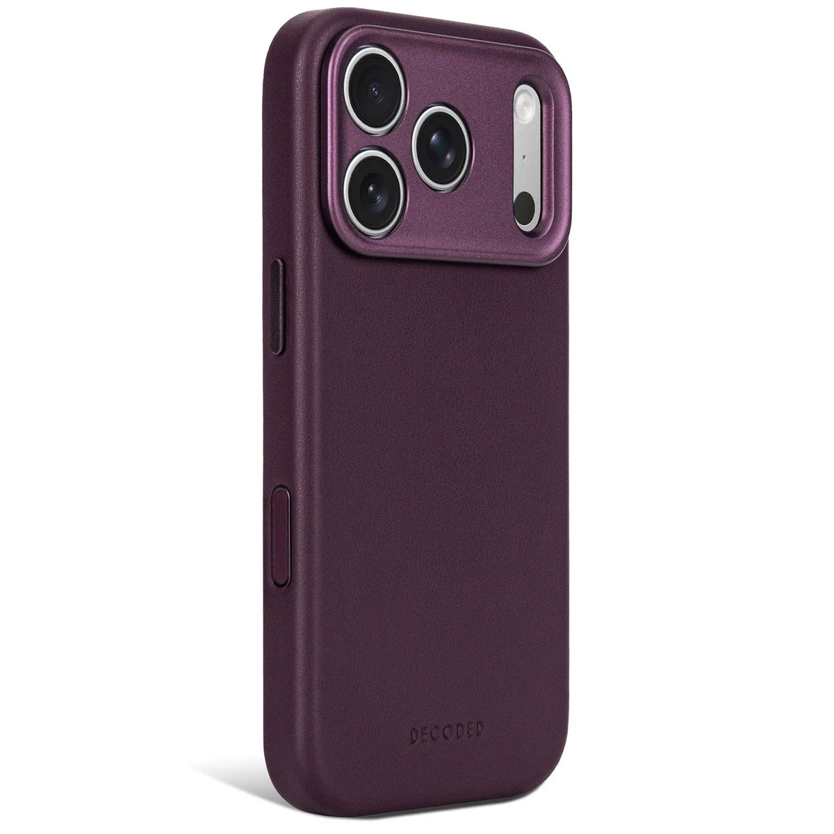 Decoded MagSafe Skinndeksel til iPhone 18 Pro - Plum