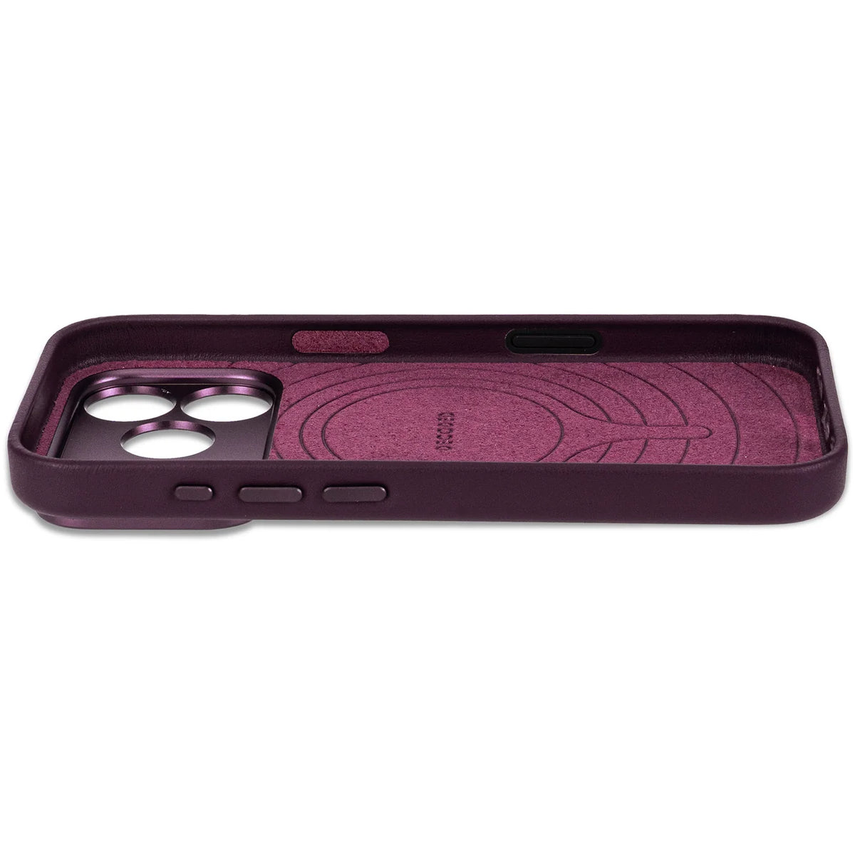 Decoded MagSafe Skinndeksel til iPhone 18 Pro - Plum