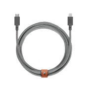 Native Union Belt 3 m USB-C til Lightning kabel - Zebrastripet