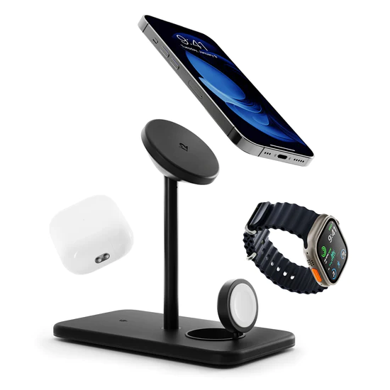 Twelve South HiRise 3 Deluxe 3-i-1 Ladestativ