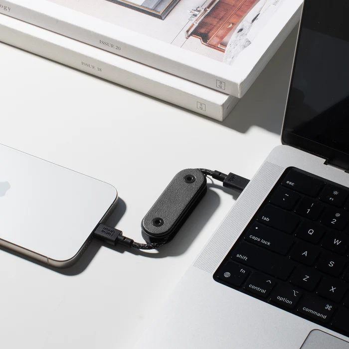 Native Union Pocket Cable USB-C til USB-C Ladekabel - Oxyfire