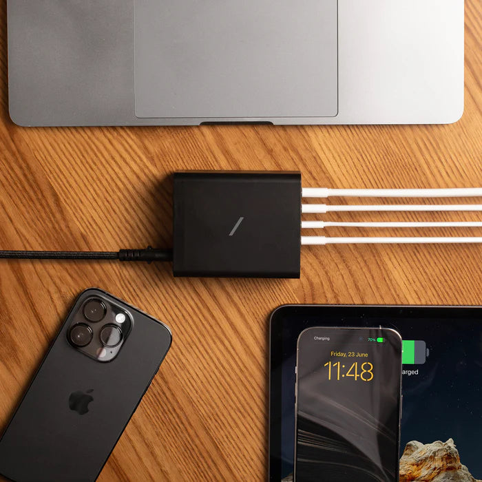 Native Union 140W GaN Pro USB-C Multilader - Svart