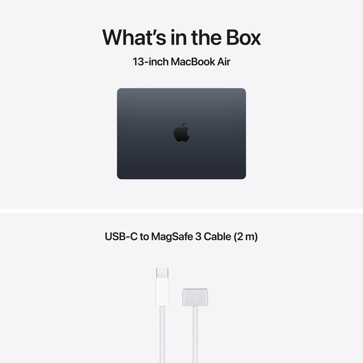 MacBook Air 13-tommer M5 10GPU 512GB SSD 16GB Minne - Midnatt