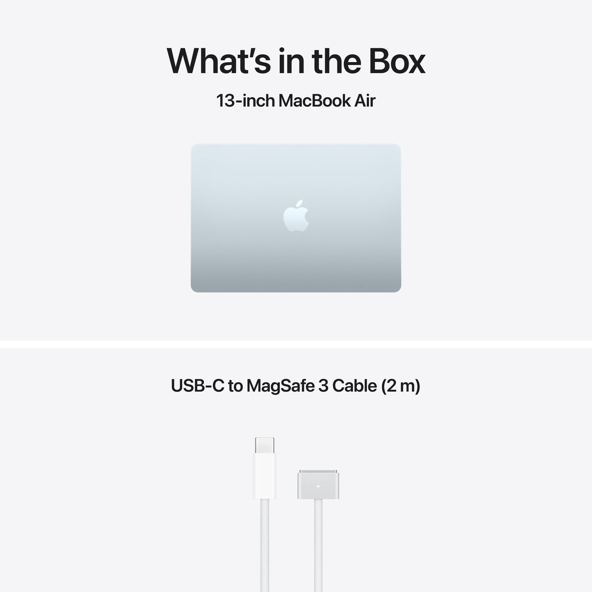 MacBook Air 13-tommer M5 - Himmelblå