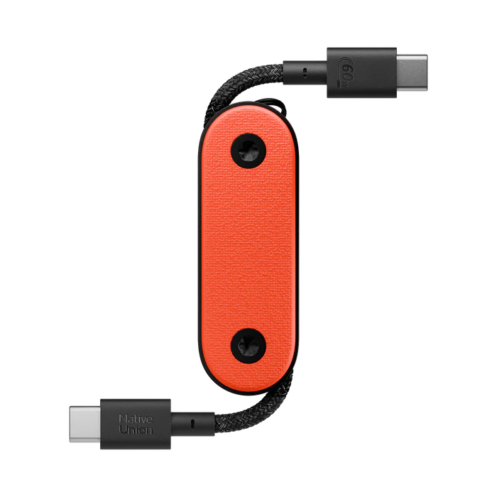 Native Union Pocket Cable USB-C til USB-C Ladekabel - Oxyfire