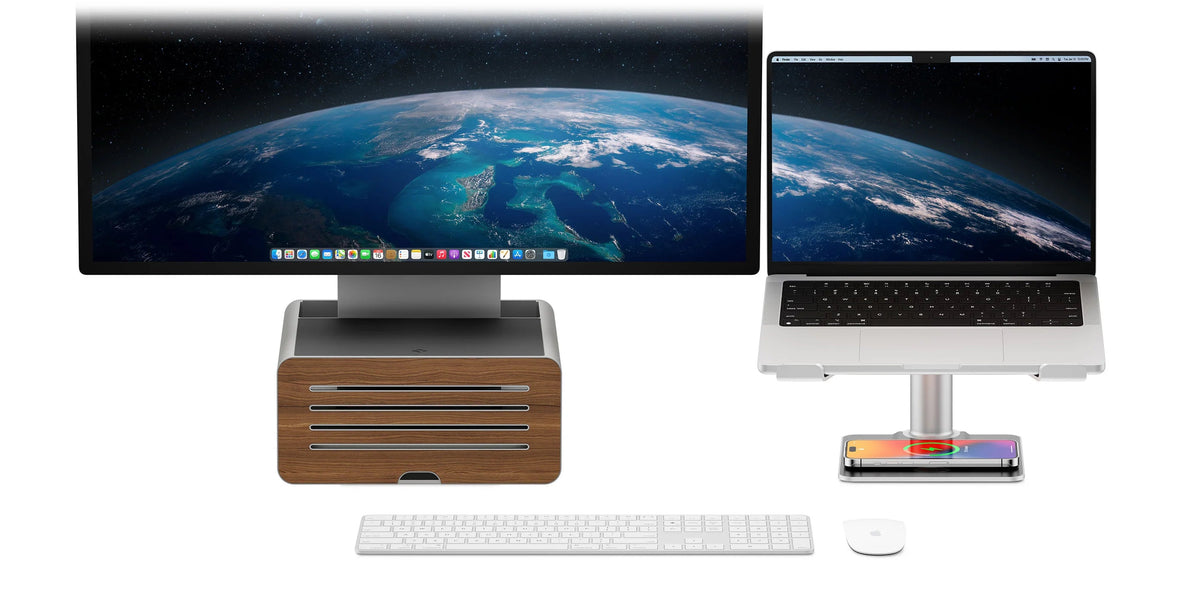 Twelve South HiRise Pro Stativ for iMac - Sølv