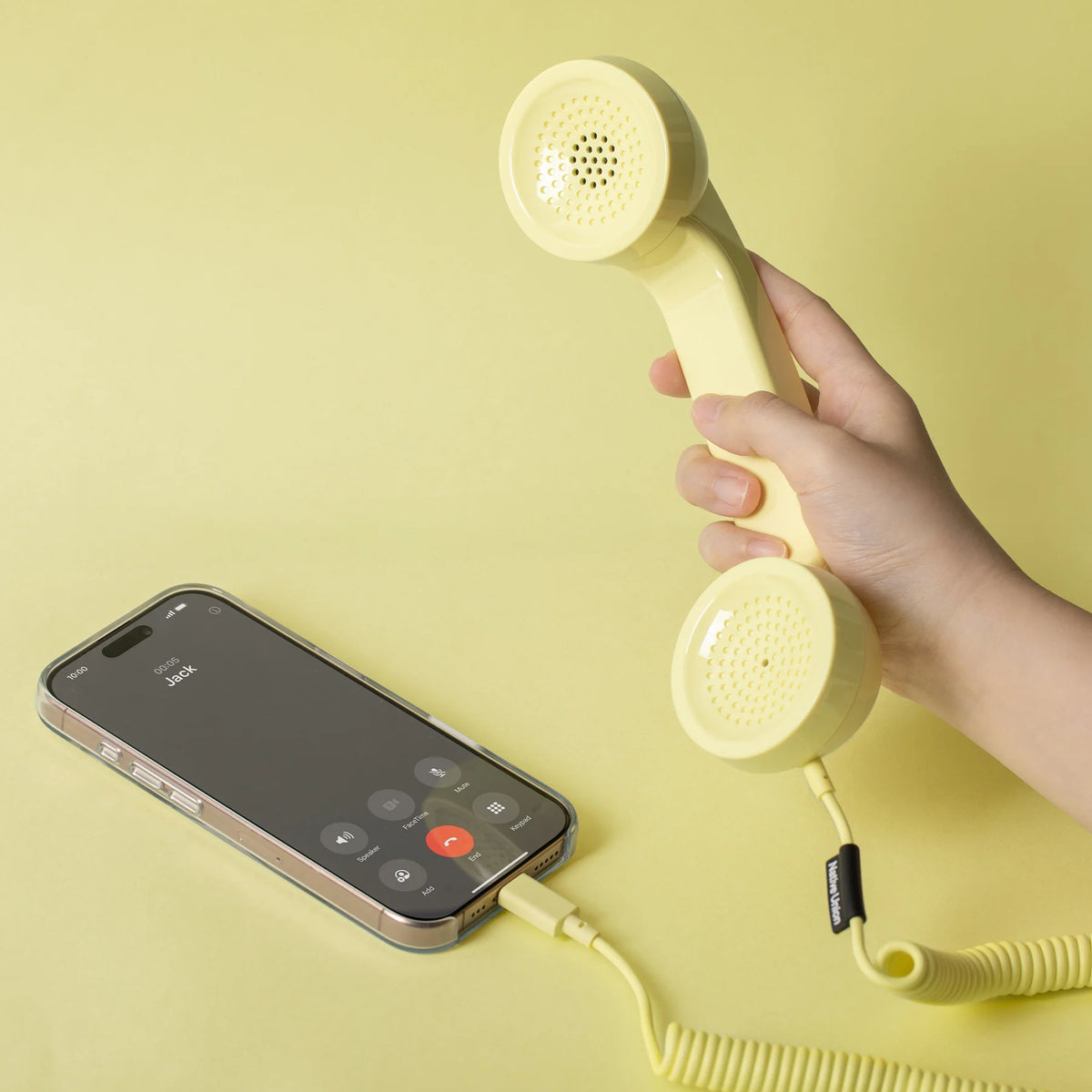Native Union Pop Phone - Lemon