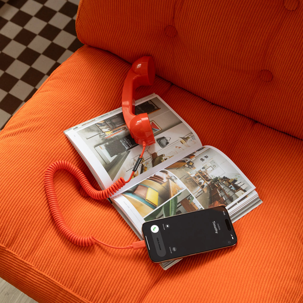 Native Union Pop Phone - Alarm Red