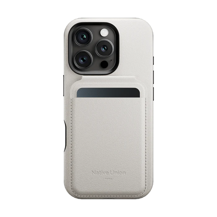 Native Union Magnetisk kortholder med stativ - Sandstone