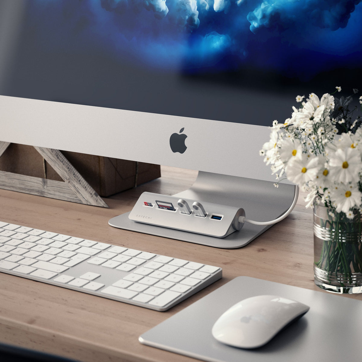 Satechi USB-C Hub - Sølv