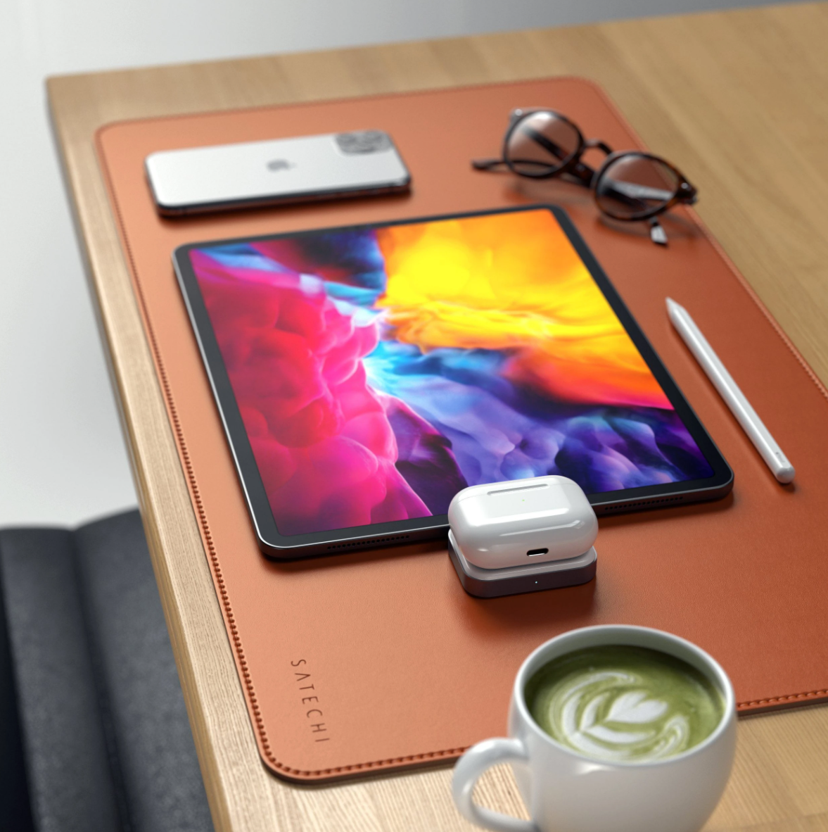 Satechi USB-C Trådløs lader til AirPods / AirPods Pro