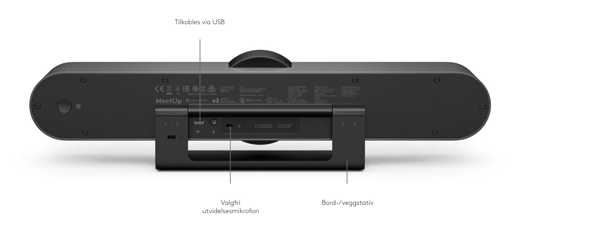 Logitech Meetup Konferansekamera