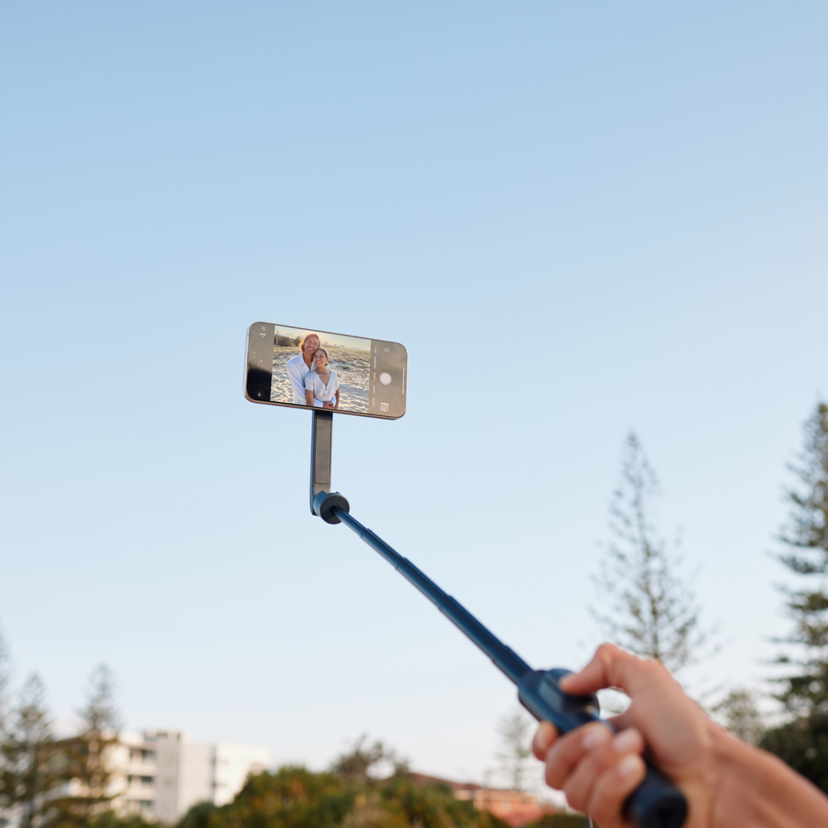 ShiftCam SnapStand Selfiestang til iPhone - Midnatt