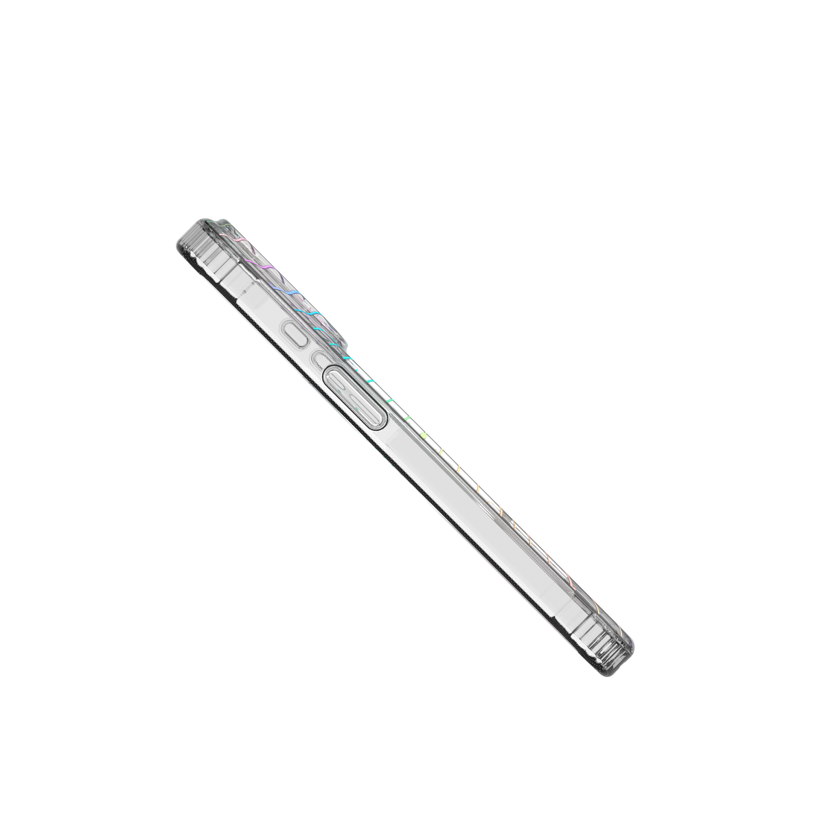 Tech21 Evo Clear Sparkle MagSafe Deksel til iPhone 15 Pro