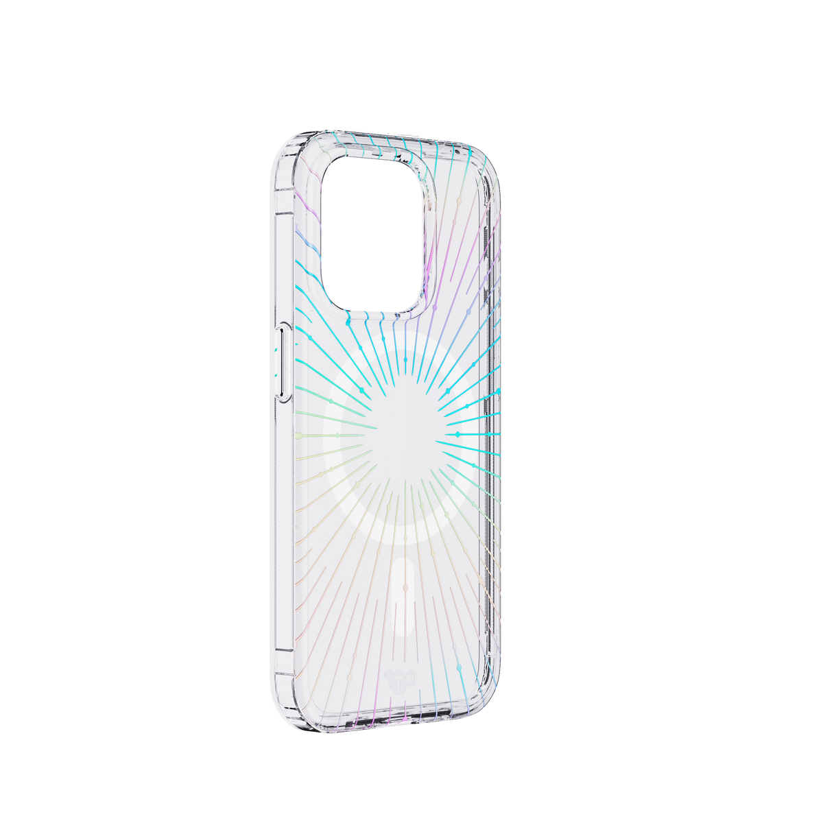 Tech21 Evo Clear Sparkle MagSafe Deksel til iPhone 15 Pro