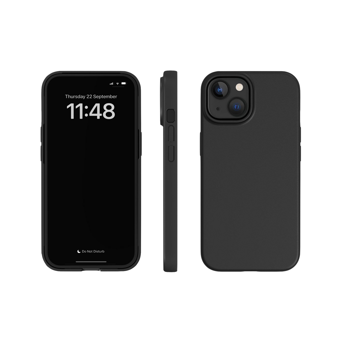 Agood Deksel til iPhone 15 - Svart