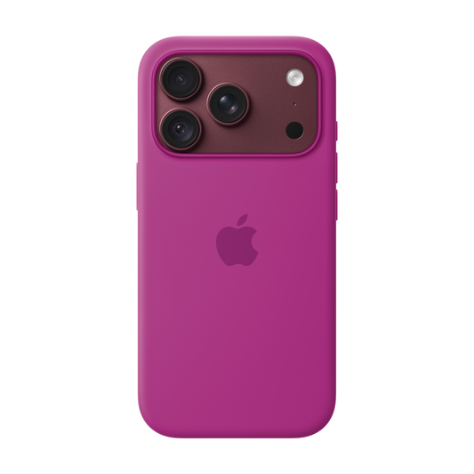 Apple Silikondeksel med MagSafe til iPhone 18 Pro - Magenta