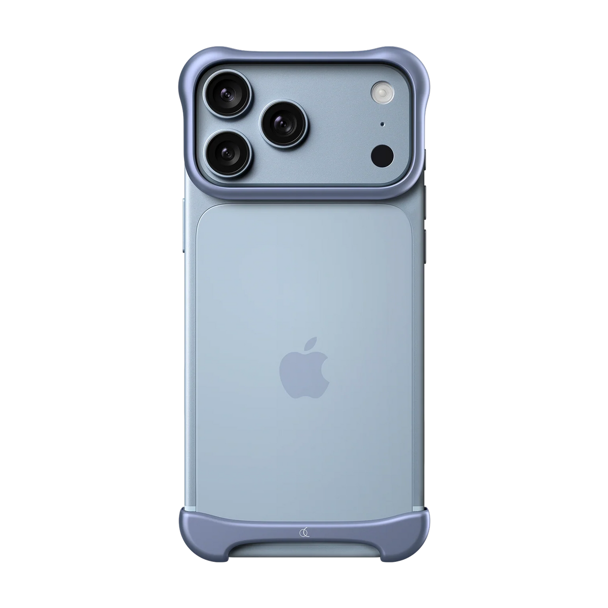 Arc Pulse Deksel i Aluminium til iPhone 18 Pro - Matt lys blå