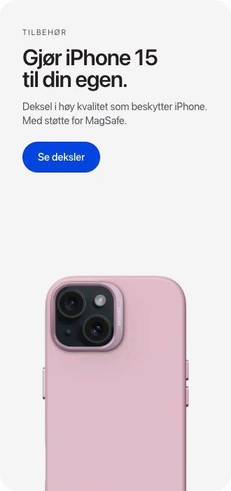 Deksel til iPhone 15 - begge