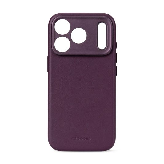 Decoded MagSafe Skinndeksel til iPhone 18 Pro Max - Plum
