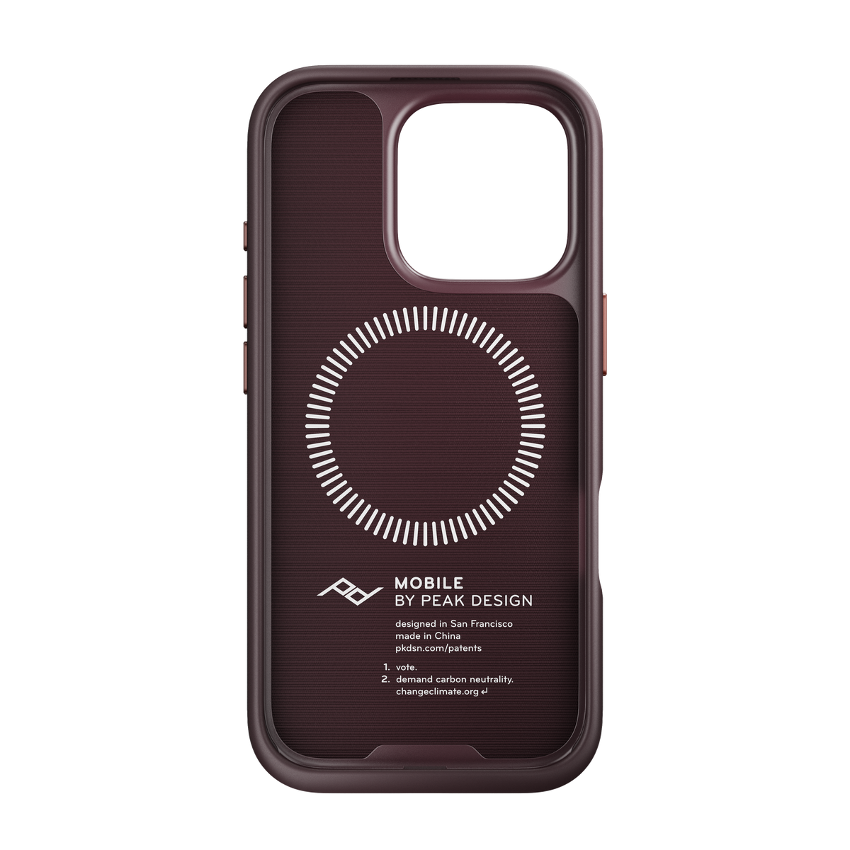 Peak Design Mobile Everyday Loop MagSafe Deksel til iPhone 16 Pro - Eclipse