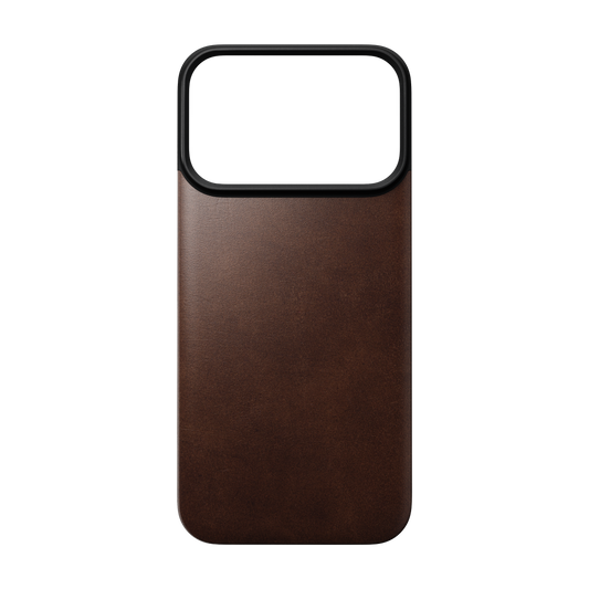 Nomad Magnetic MagSafe Skinndeksel til iPhone 18 Pro Max - Brun
