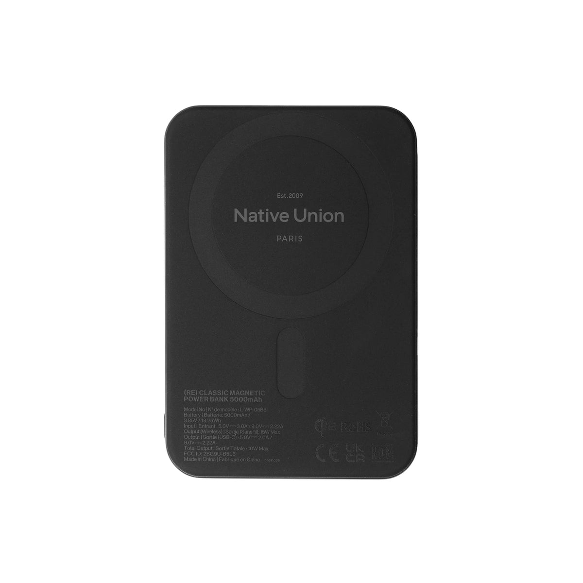 Native Union (RE)Classic 5000 mAh Qi2 Magnetisk Powerbank