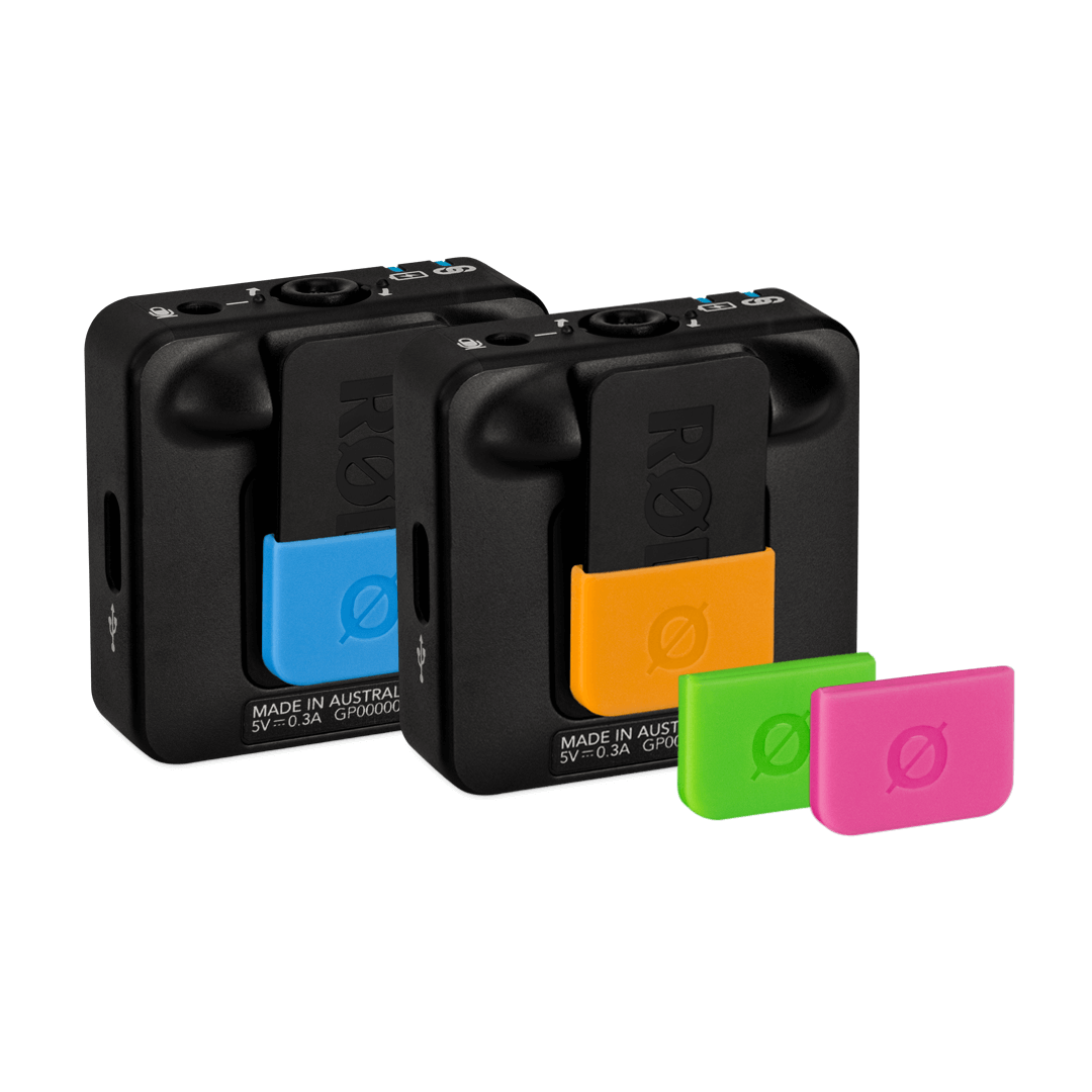 RØDE Colors 2 - 4 x Color for Wireless Go og mikrofoner