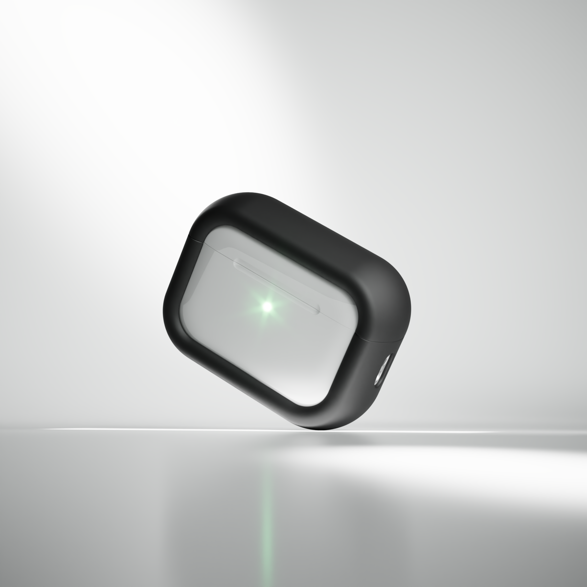 Arc Pulse Deksel i Aluminium til AirPods Pro 3 - Matt svart